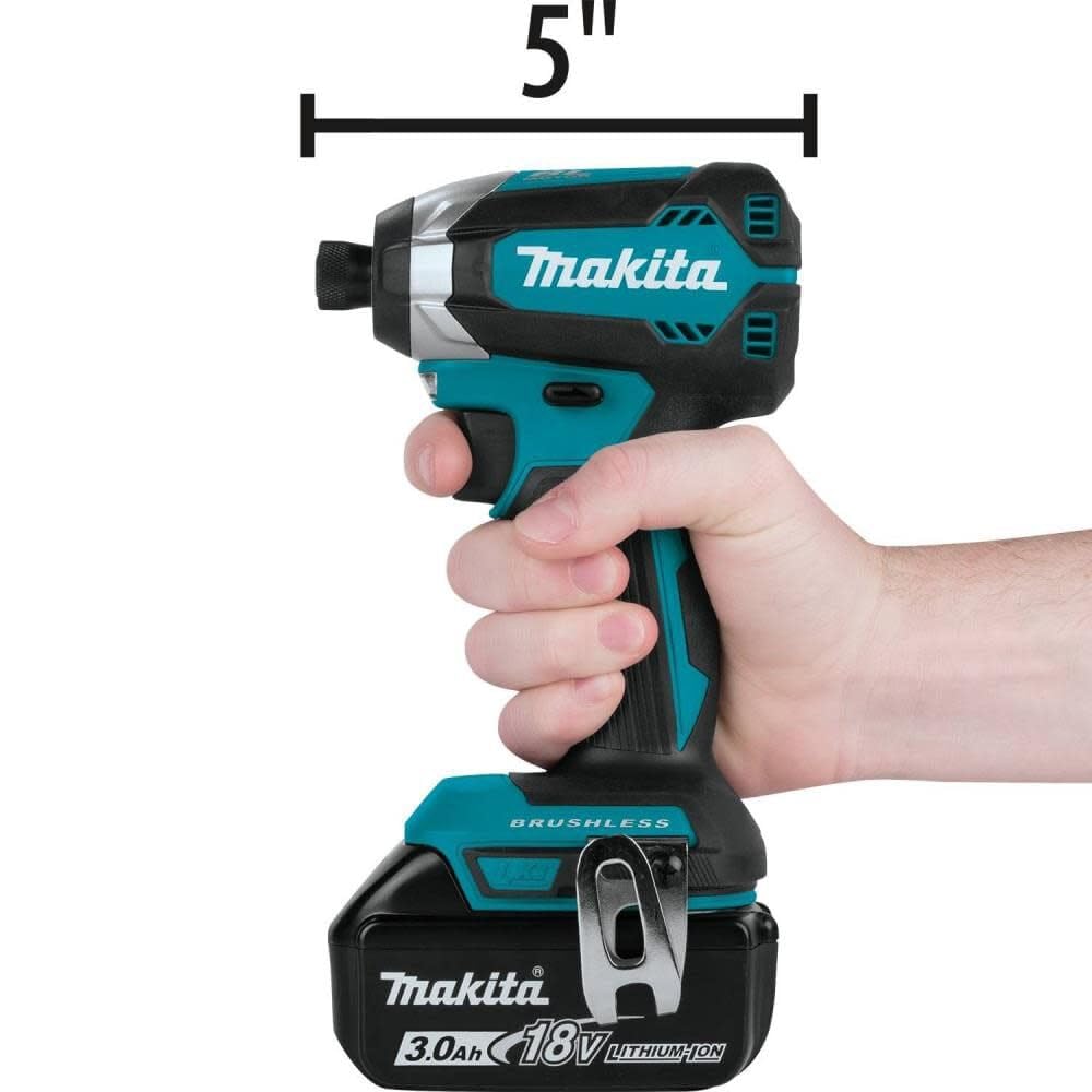 Makita XDT131 18V LXT® Lithium-Ion Brushless Cordless Impact Driver Kit (3.0Ah)