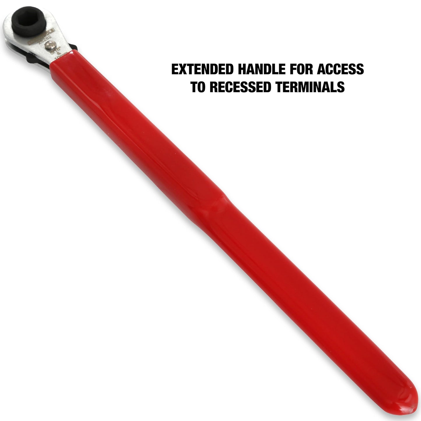 OEMTOOLS 25282 5/16 Inch Battery Terminal Wrench, Double Sided, 9.5 in Length, Alloy Steel