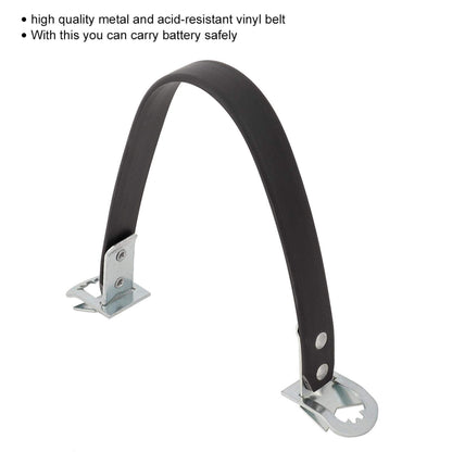 Car Auto Battery Carrier, Battery Strap, Lifter, Car Battery Bracket, Lifter Strap, Metal Heavy Duty Side Lift Strap Car Battery Carrier